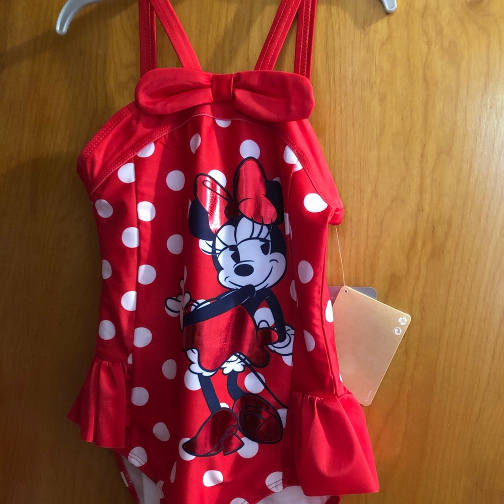 Disney Girls 1 Pc Bathing Suit
